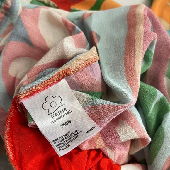 Farm Rio Cutout Retro Boho Hippie Jumpsuit Size XS Read Description - Picture 8 of 9